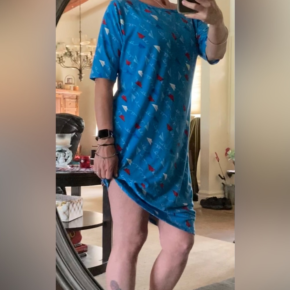 LuLaRoe Airplane Julia XL
